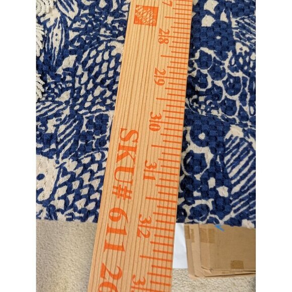 Lilly Pulitzer for Target Dress Womens Size 4 Blue Upstream Fish Shift Stretch - Picture 11 of 11